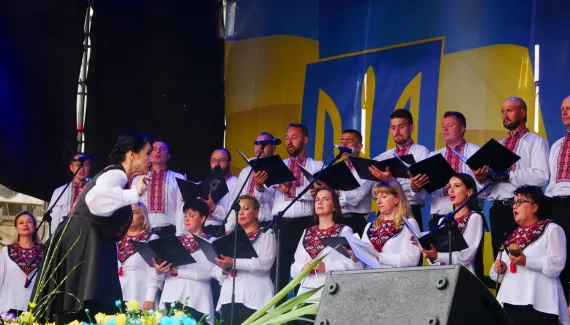 Хор Газінського. День Незалежності України